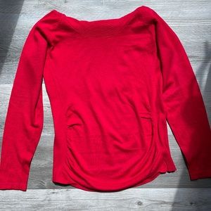 The Limited Medium Red Sweater Long Sleeves